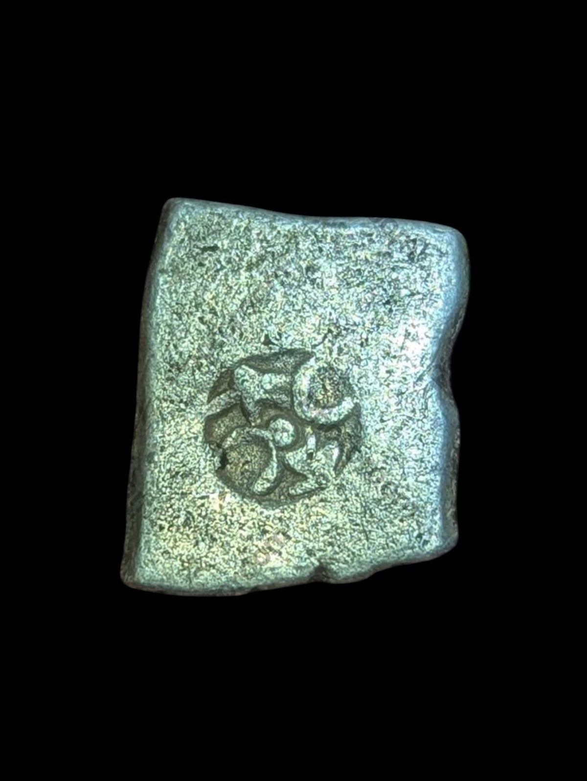 India ⭐ INDUS Valley Mayuriyan Punch ⭐ silver Coin 300 BC 🦌DEER