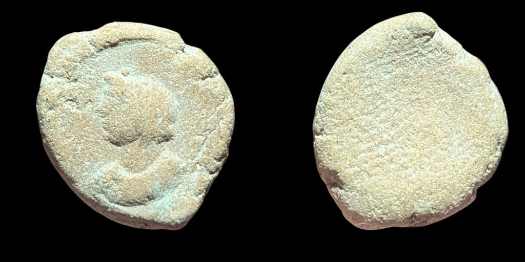 Ancient Greek / Roman Circa 1st-3rd centuries AD. Terracotta token#*