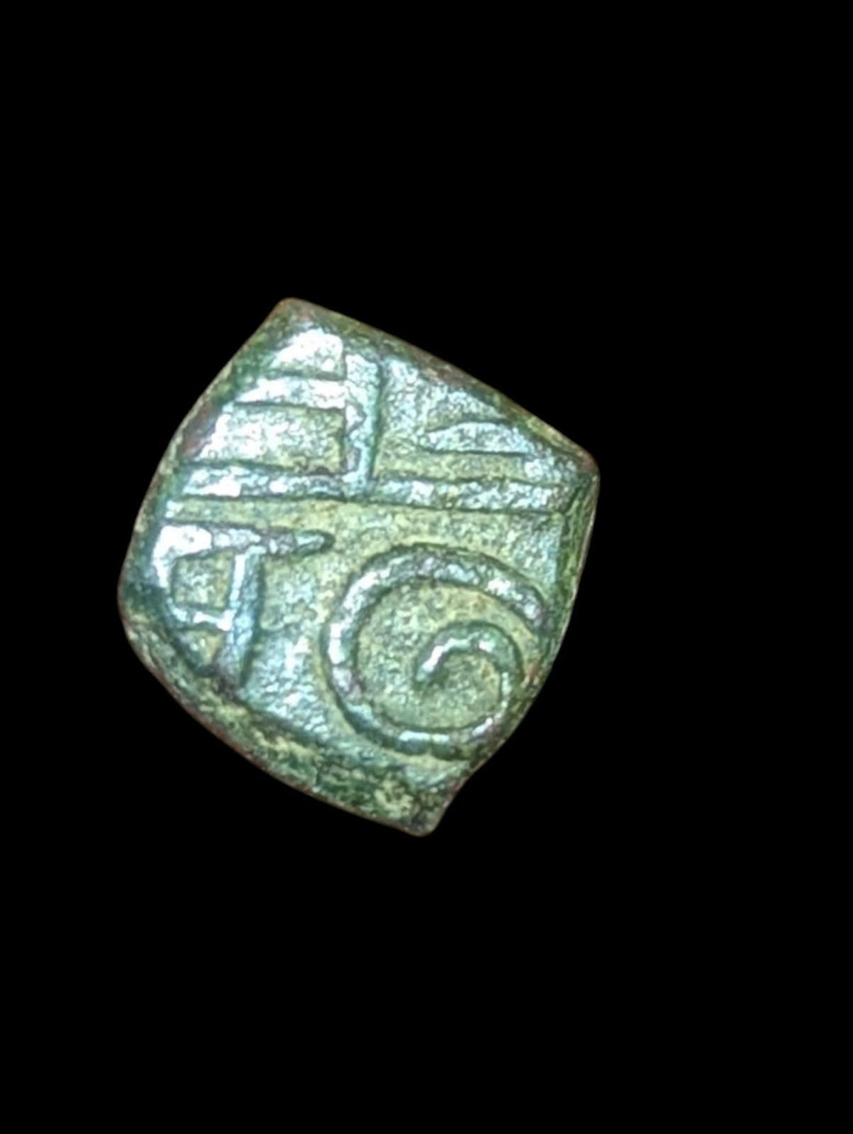 INDIA, DUTCH.  1693 - 1698 Copper 1 CASH. SCARCE.