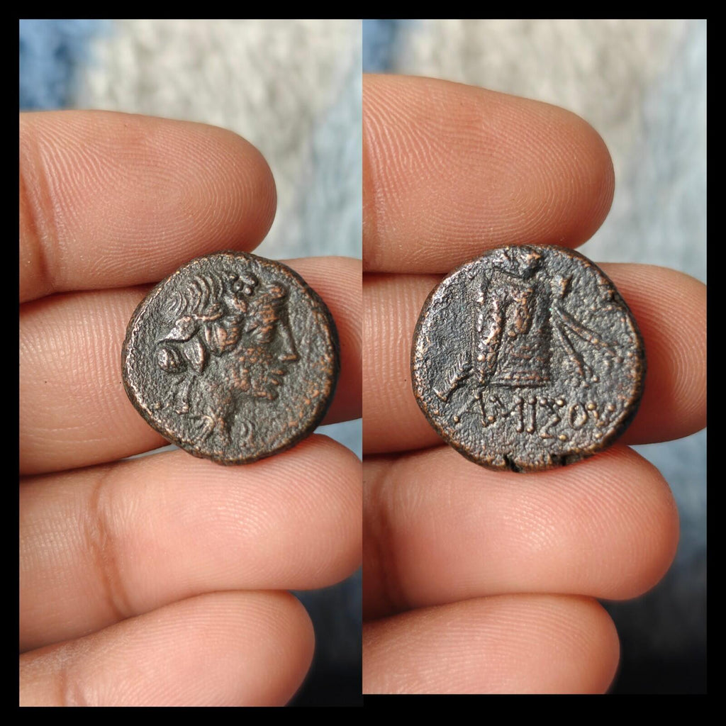 Ancient Greek Pontos Amisos Time of Mithridates VI Eupator circa 120-63 BC.