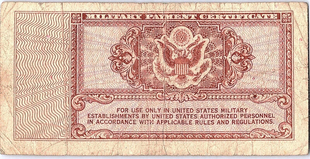 Vintage Military Payment Certificate, Series CC - 10 Cents