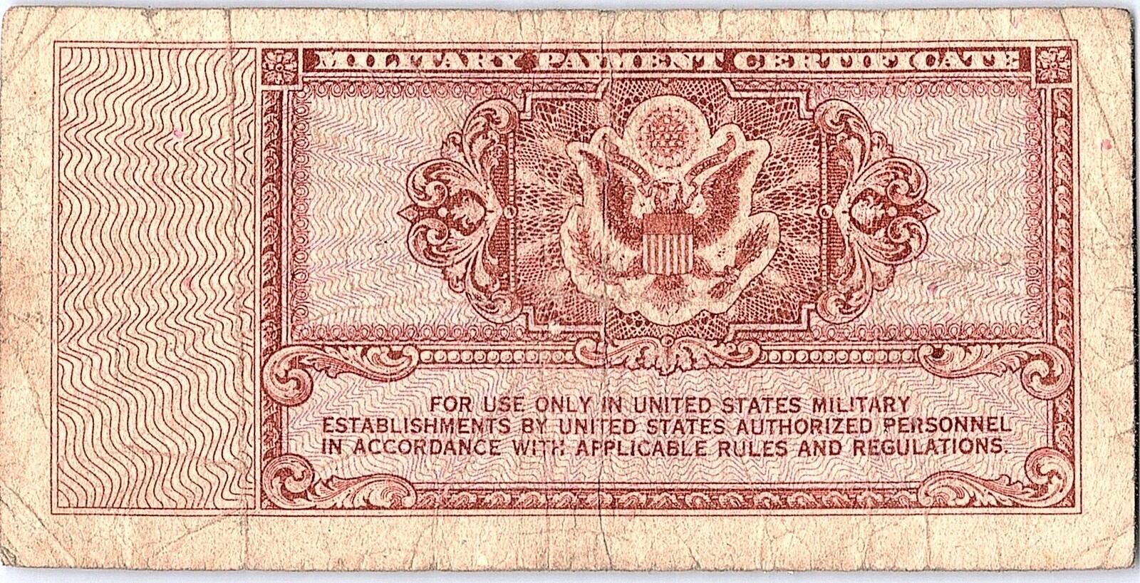 Vintage Military Payment Certificate, Series CC - 10 Cents
