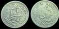 Roupie de l'Émirat d'Afghanistan 1897-1899 ARGENT, Abdur Rahman KM-819