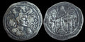 HUNNIC TRIBES Earliest Dracham Alchon Huns ANCIENT Coin Rare 🥈485-600 CE