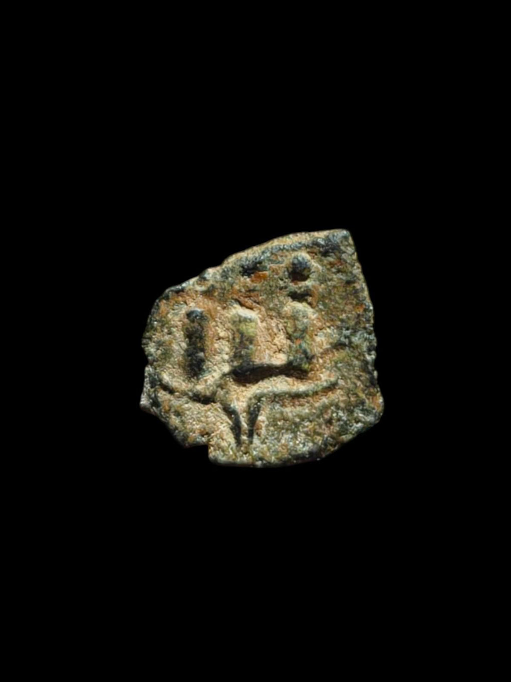 RARE JUDAEA Barbarous Issue of Alexandria Dichalkon of Trajan Roman Coin