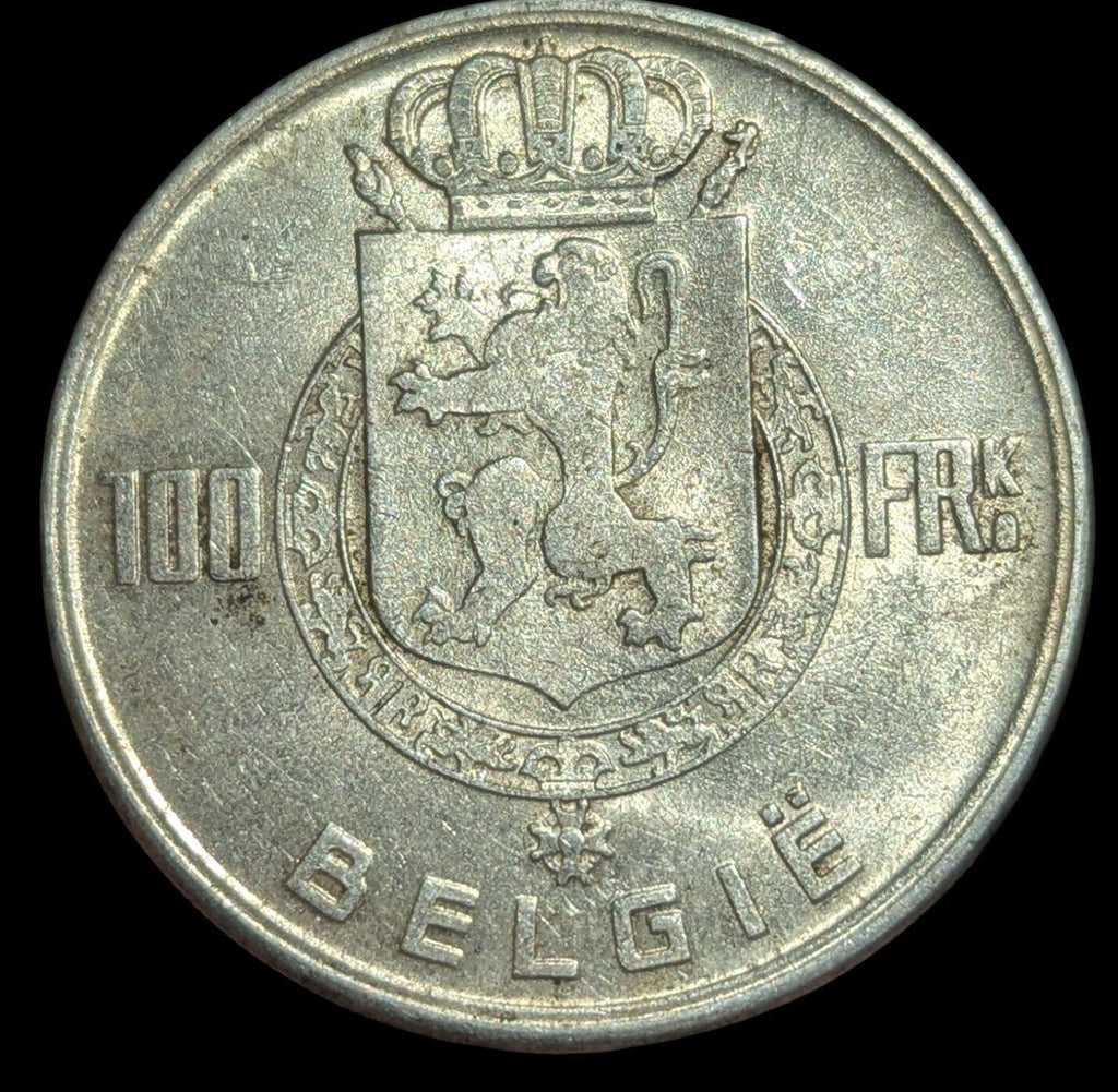 1951年比利时银质100法郎（精制未流通）