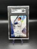 2017 Topps Finest Freddie Freeman Refractor #85 SGC 10 Gem Mint Braves