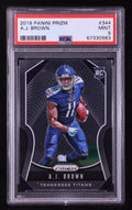 2019 Panini Prizm - Rookies A.J. Brown #344 Silver Prizm (RC)