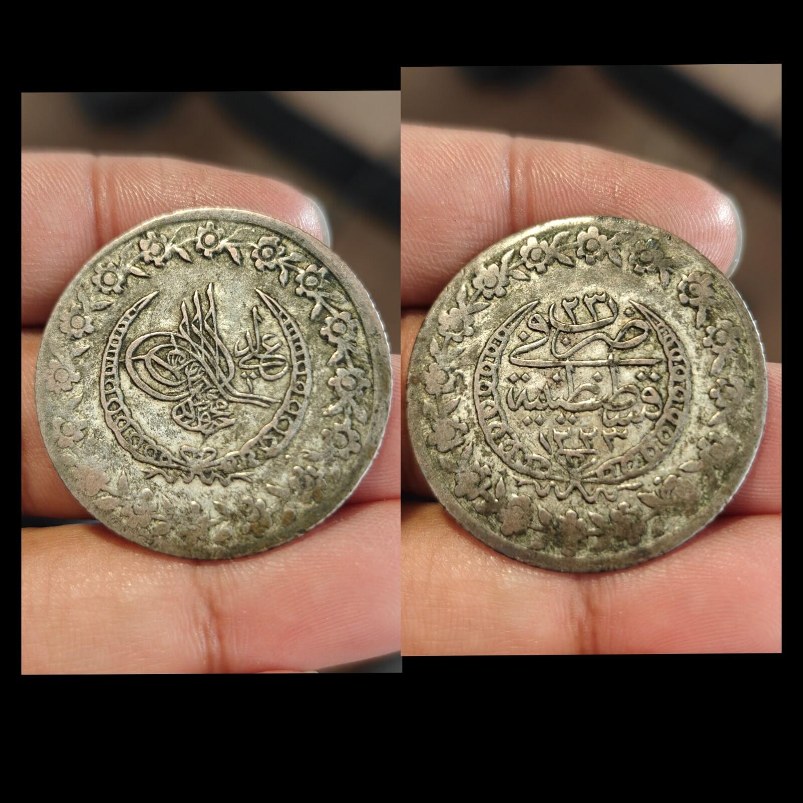 Ottoman Yüzlük - Mahmud II Kostantiniyye 1223 (1830) ٢٣