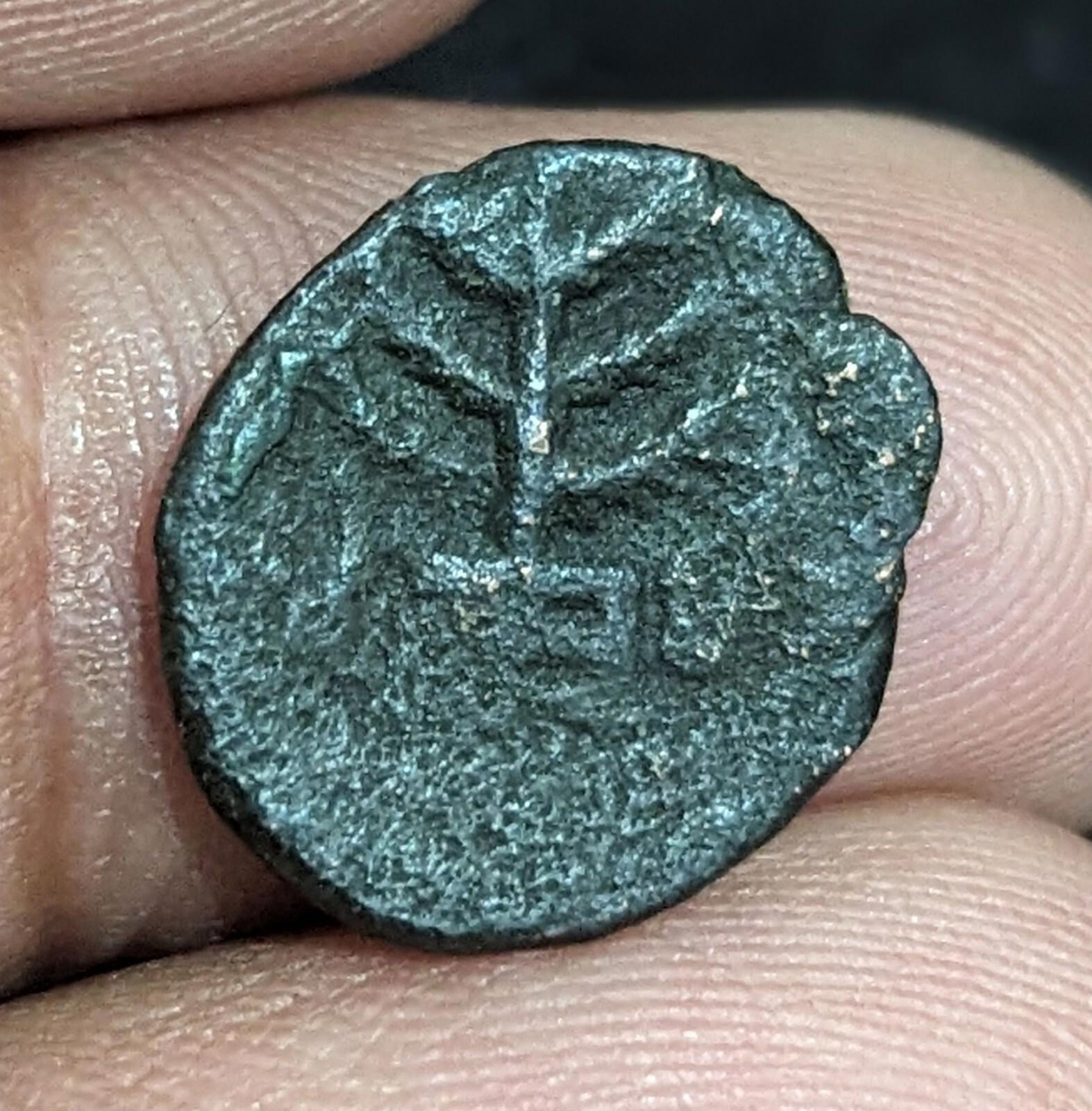 Ancient Taxila city state (Pushkalavati). 185-160 B.C. Æ unit. Rare