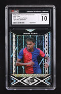 2024 Leaf Lamine Yamal Press Pass Light Blue Shimmer CGC 10 GEM MINT