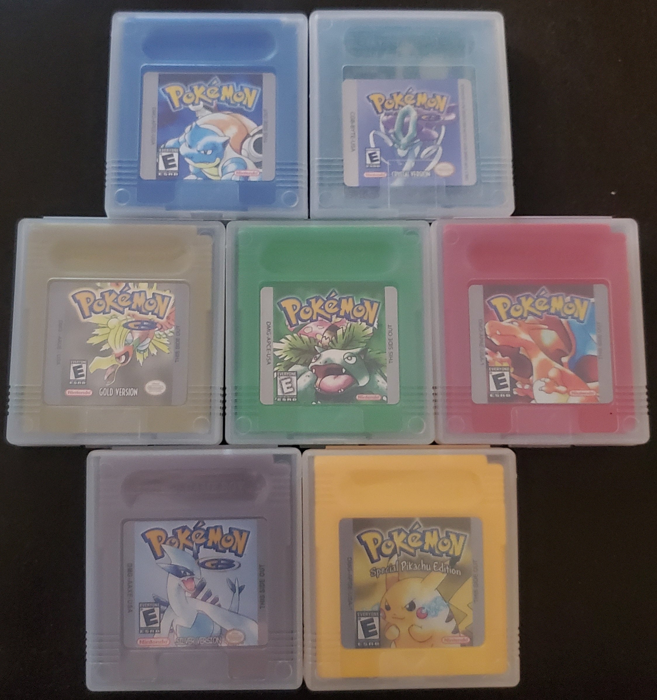 GBC 视频游戏卡带收藏 任天堂 Gameboy Color