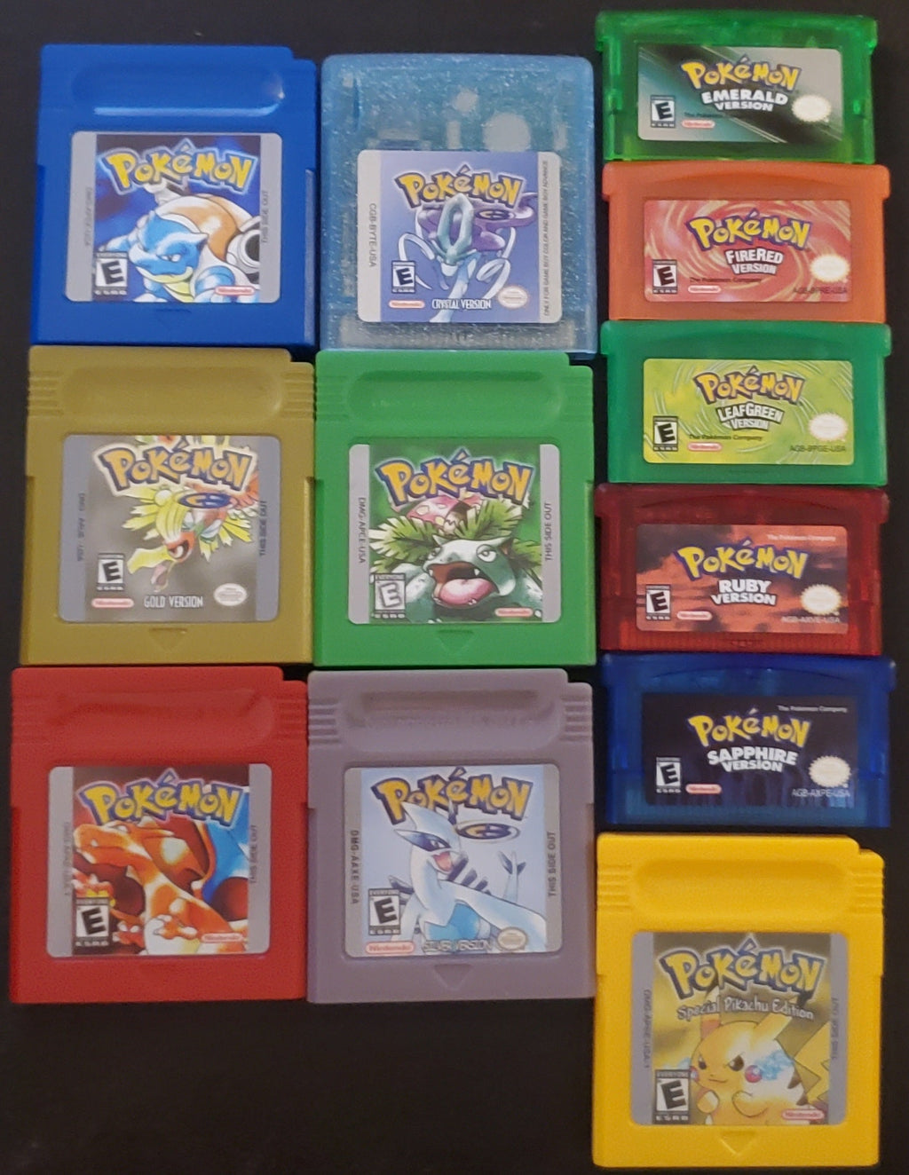 GBC 视频游戏卡带收藏 任天堂 Gameboy Color