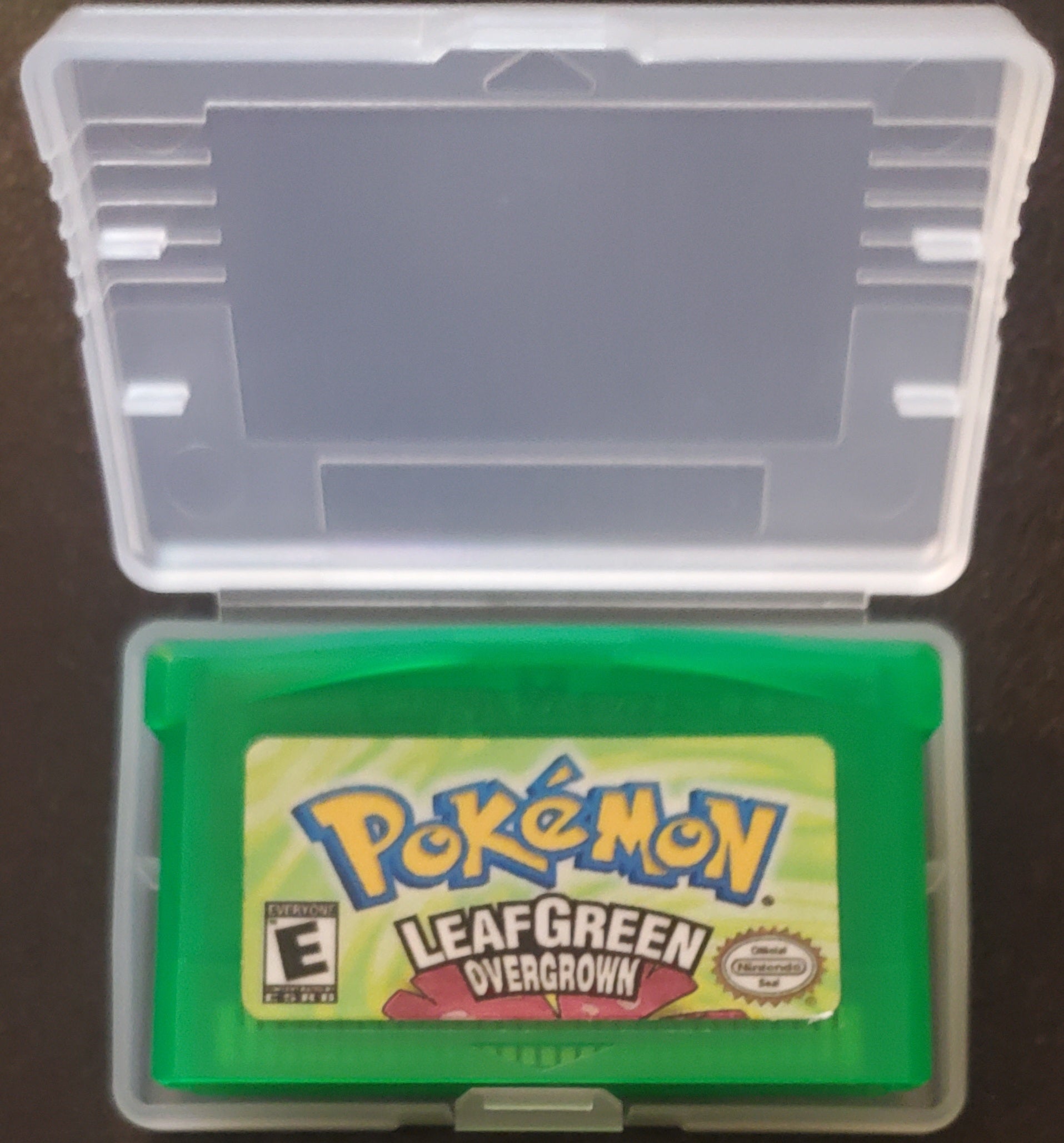 Pokemon LeafGreen OverGrown GBA Pokemon ROM Hack Video GameBoy Advance
