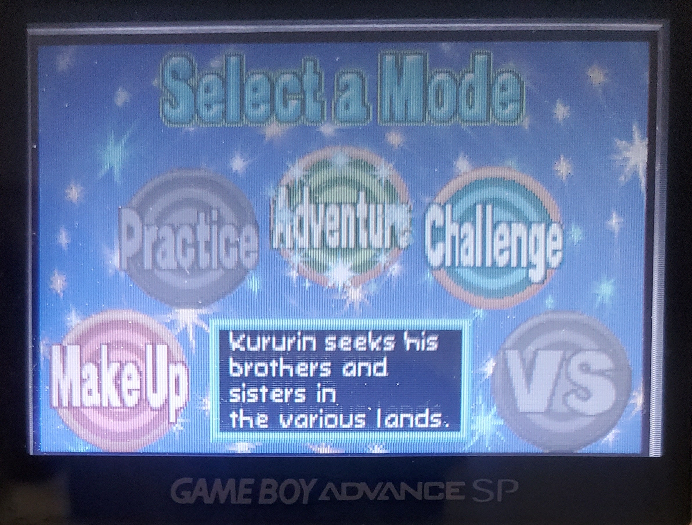 KuruKuru Kururin GBA Video Game Cartridge Game Boy Advance 2001