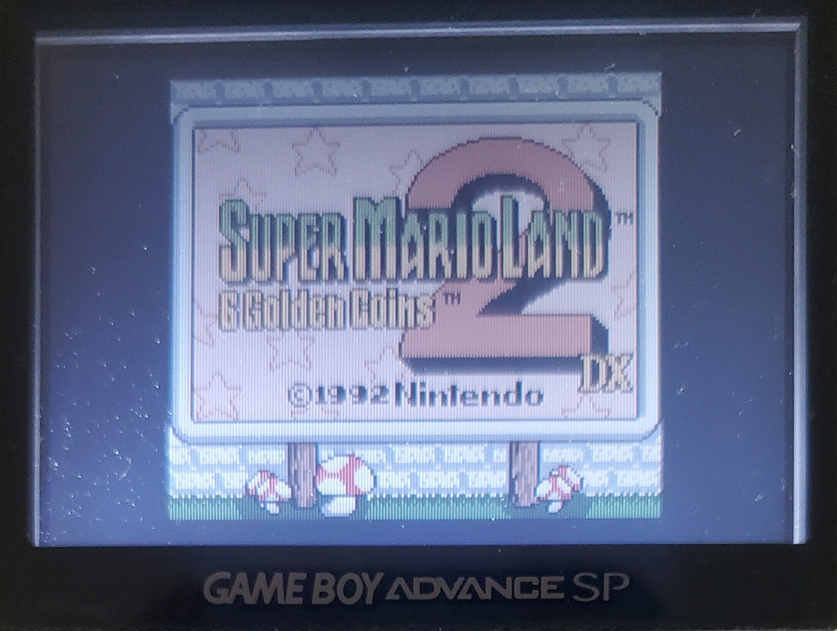 Super Mario Land 1 & 2 DX GBA Video Game Boy Advance