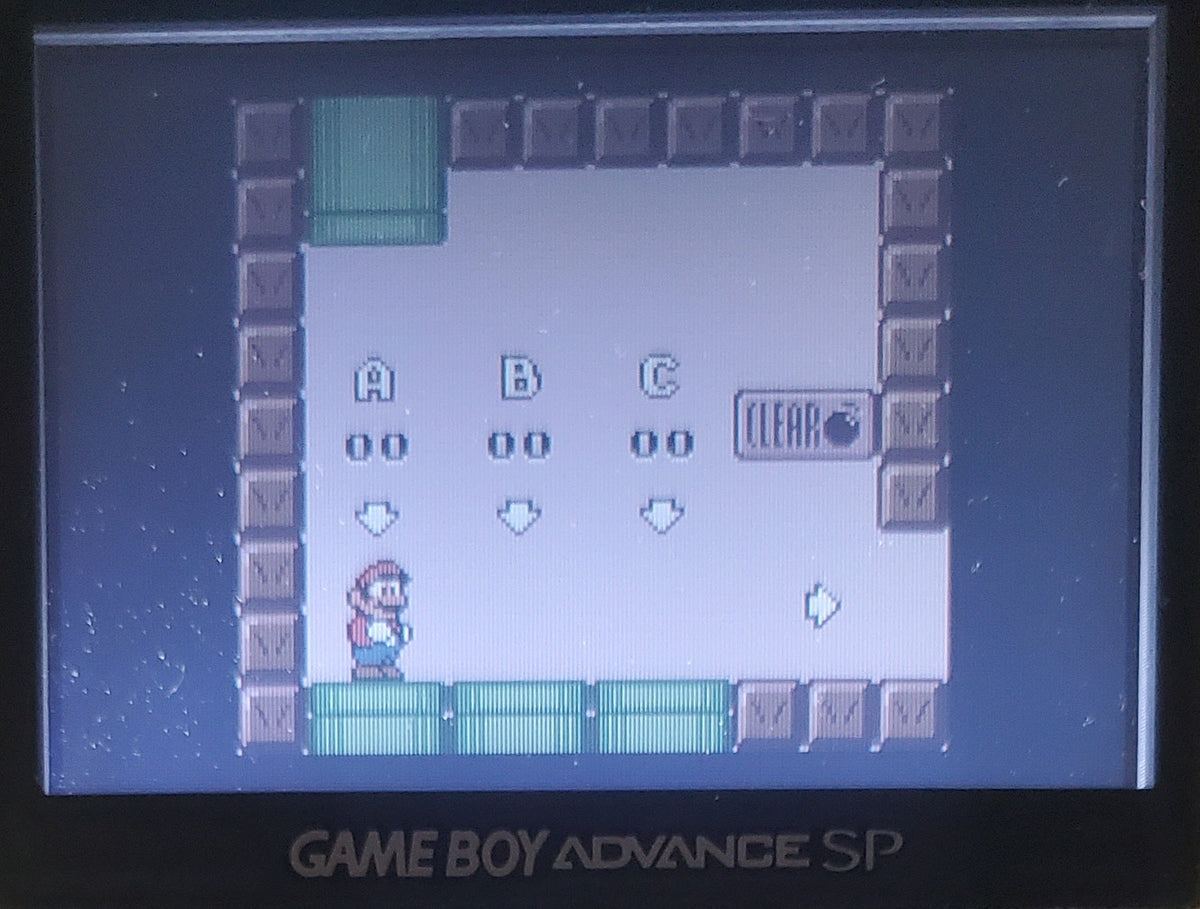 Super Mario Land 1 & 2 DX GBA Video Game Boy Advance