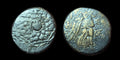 Greek Bronze Coin - Amisos Pontos 120-63 BC - Mithradates VI Eupator AEGIS Nike*