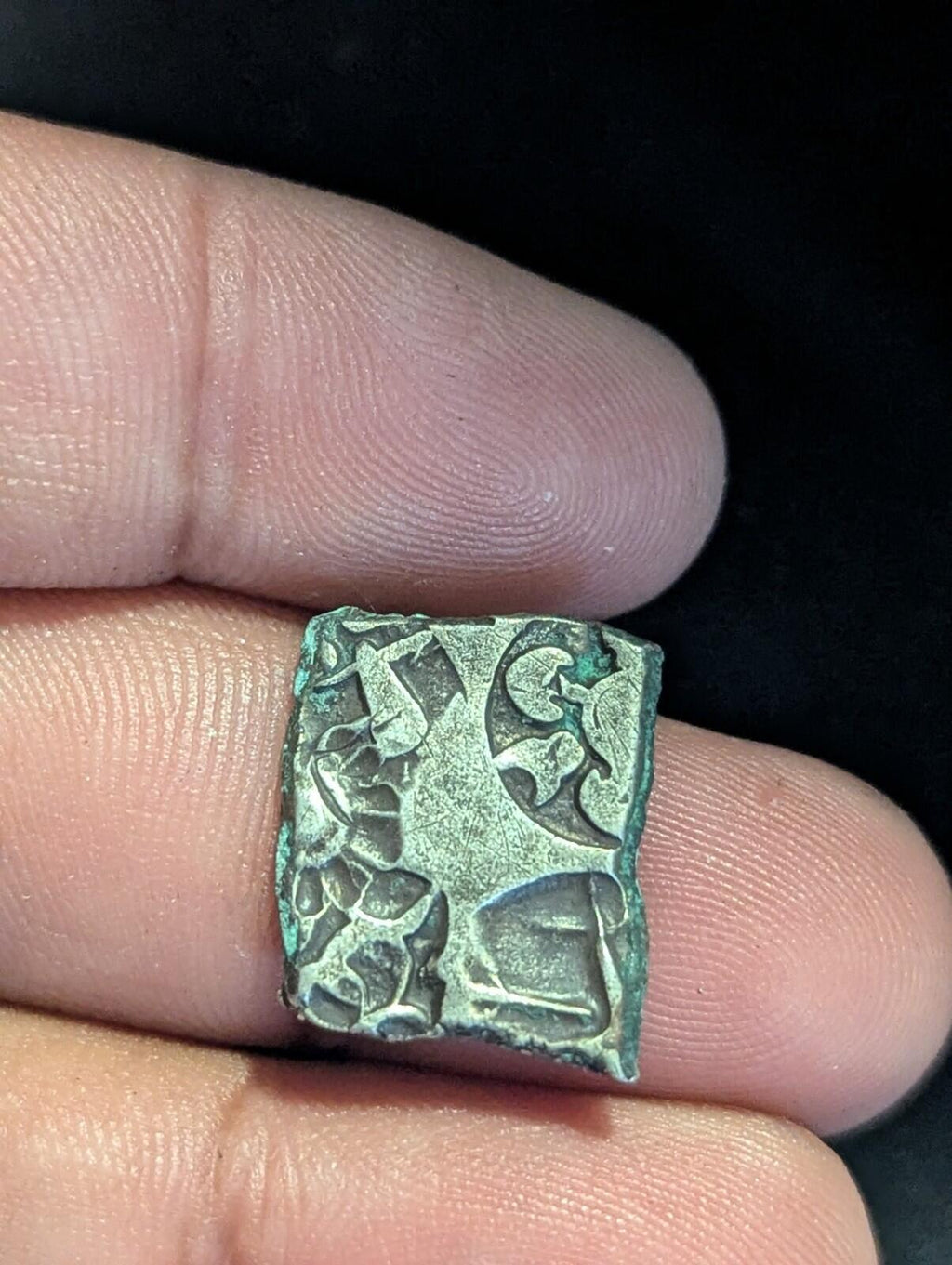 India ⭐ INDUS Valley Mayuriyan Punch ⭐ silver Coin 300 BC!