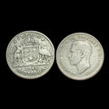 Pièce de 2 florins en argent 50 % d'Australie de 1946