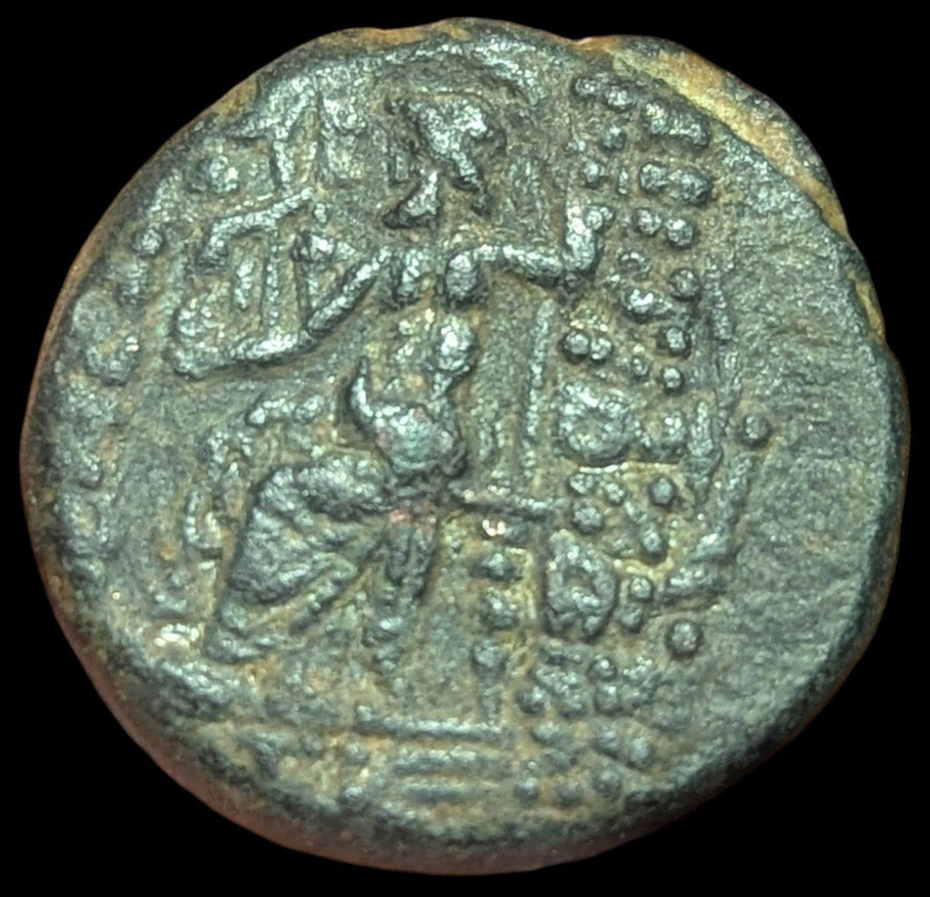 Seleucis and Pieria Tetrachalkon Century I BC Antioch AE19mm 9g  Zeus Nikephorus