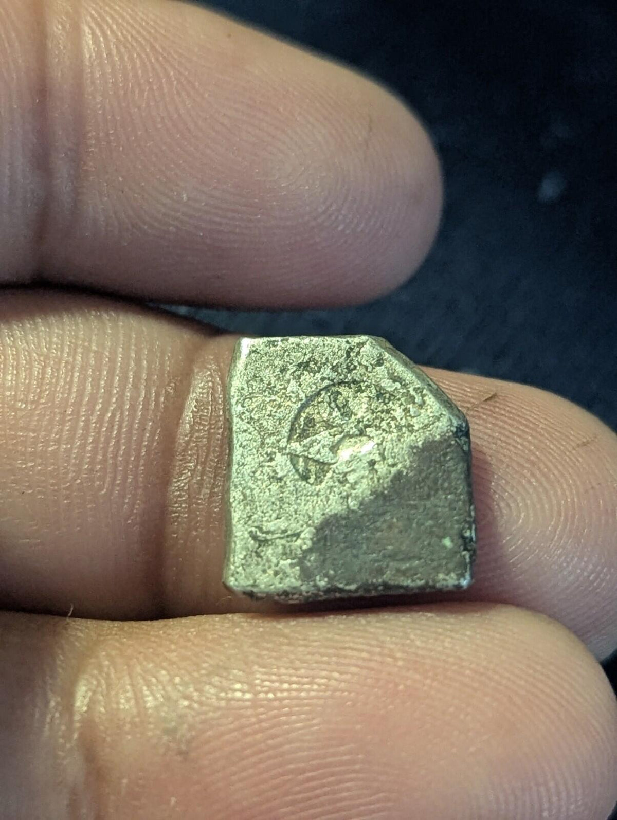 Inde Bengale Vallée de l'Indus Pièce en argent à poinçon de Mayuriyan 300 av. J.-C. Symbole ÉLÉPHANT 🐘