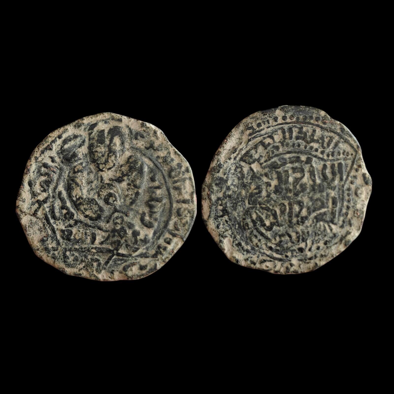 AYYOUBIDES DE MAYYAFARIQIN. DIRHAM DE BRONZE. AL-ASHRAF MUSA, 1210-1237 APR. J.-C.*
