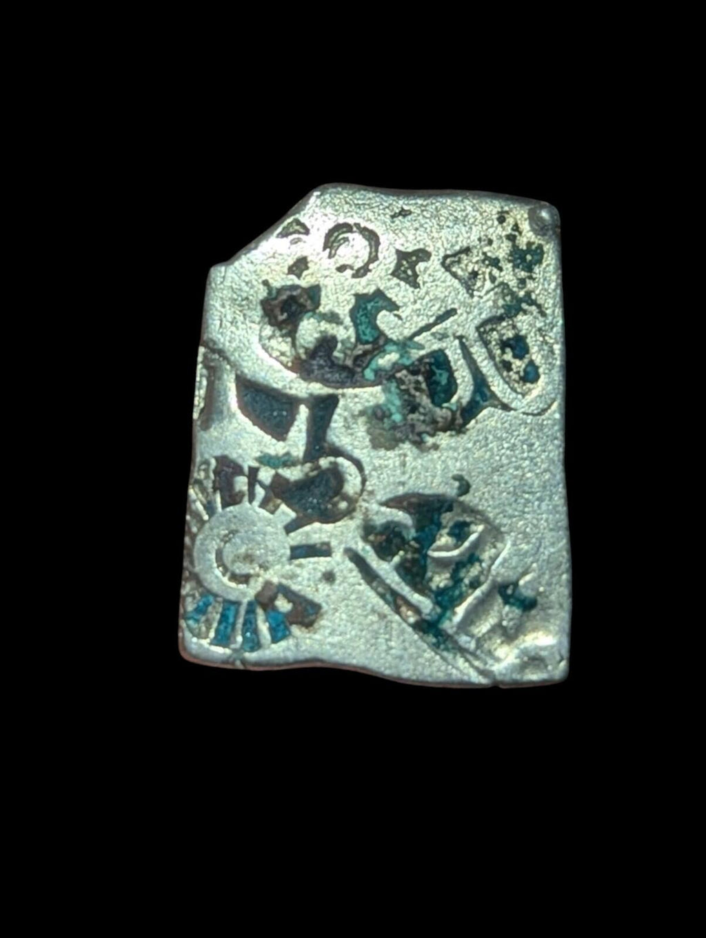 Inde Bengale Civilisation de l'Indus Pièce d'argent Mayuriyan poinçonnée 300 av. J.-C.