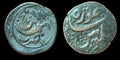 AFGHAN Islamique Civique Taimur Shah Balkh Frappe Année.1202 (1788) Monnaie en Cuivre Rare