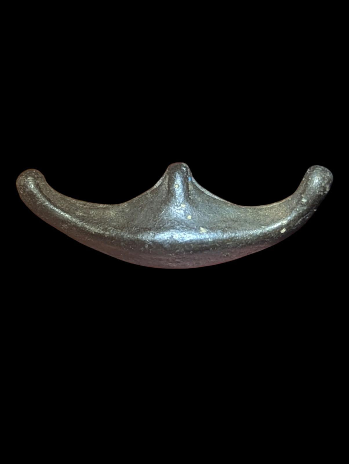 Palembang Sumatra Indonésie pirogue en étain Péninsule malaise bateau en étain 1100-1700's Pièce