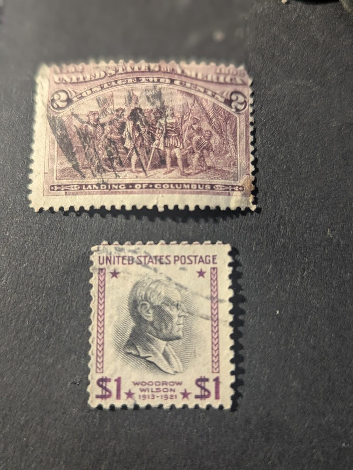 USED #231 TWO CENT 1893 COLUMBIAN ISSUE. VERY FINE Bonus One