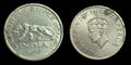 British India Colony KING GEORGE VI-1947  Rupee Rare date .