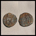 Arab Byzantine Umayyad Mu'awiya Standing Caliphate With KALIMA Islamic Coin&