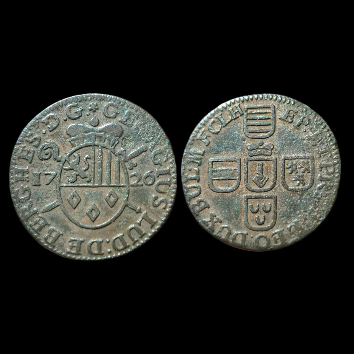 列日。约 1726 年，Liard - 乔治-路易斯·德·贝格