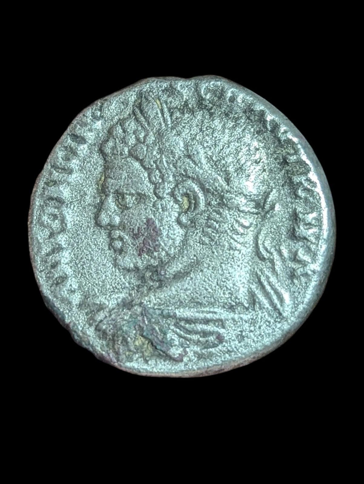 CARACALLA Authentic Ancient 215AD Antioch Tetradrachm Roman Coin EAGLE 11.5 G