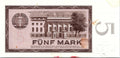 Communist Germany DDR GDR - BANKNOTE - 5 Mark 1964 Berlin Alexander v. Humboldt