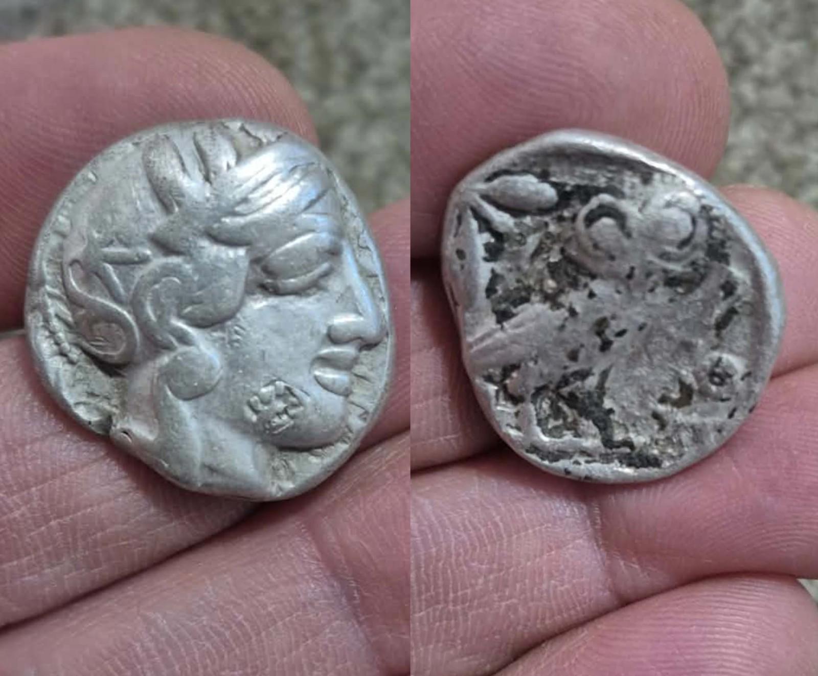 Illyria & Central Greece ATTICA Athens circa 454-404 BC AR Tetradrachm Owl