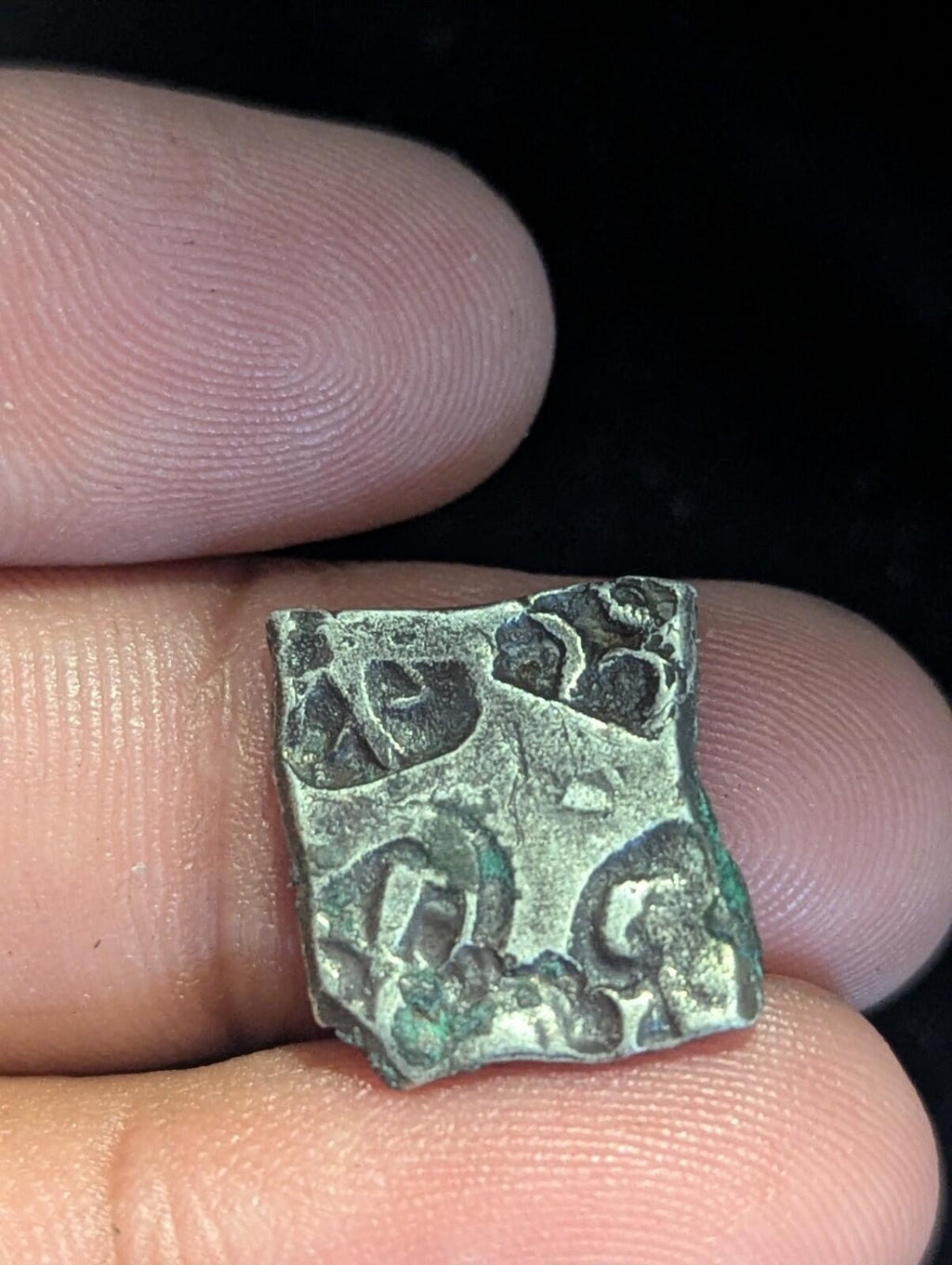 India ⭐ INDUS Valley Mayuriyan Punch ⭐ silver Coin 300 BC