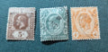 BRITISH  COLONY STRAITS SETTLEMENTS   STAMP  4 C, 5c, 1c