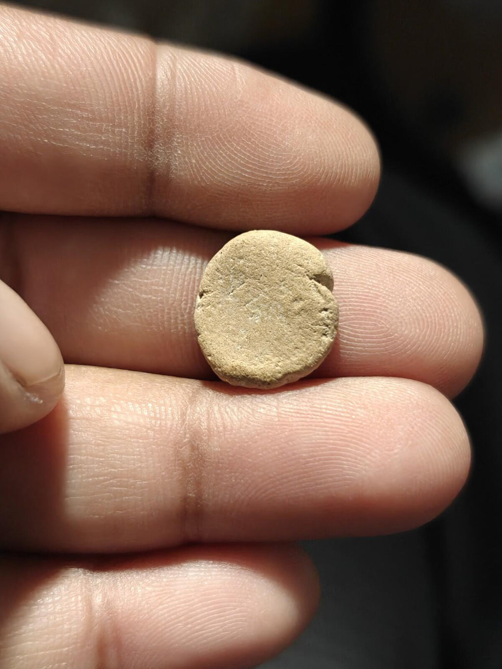 Ancient Greek Roman Circa 1st-3rd centuries AD Terracotta Clay Bullae Tessera