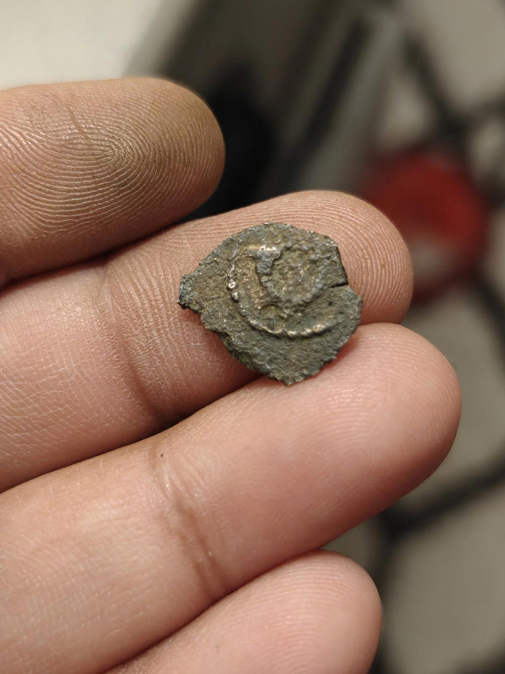 Judaea, Herod I the Great; 40-4 BCE, Prutah, 1.60g. Hendin-6219. Jerusalem Coin#