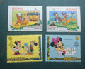 Lesotho Stamp 412-419  4 Stamps Of Set Christmas-Disney's Old Christmas