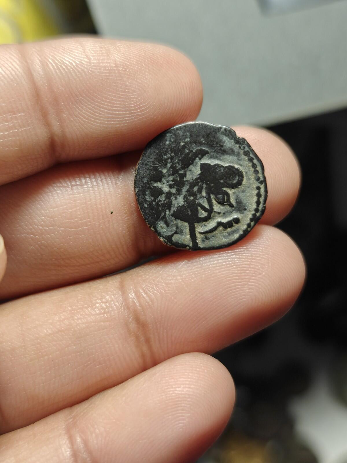 Shahi Ohind Jital Bronze Coin Vakka Deva Medieval Era Rare Collectible