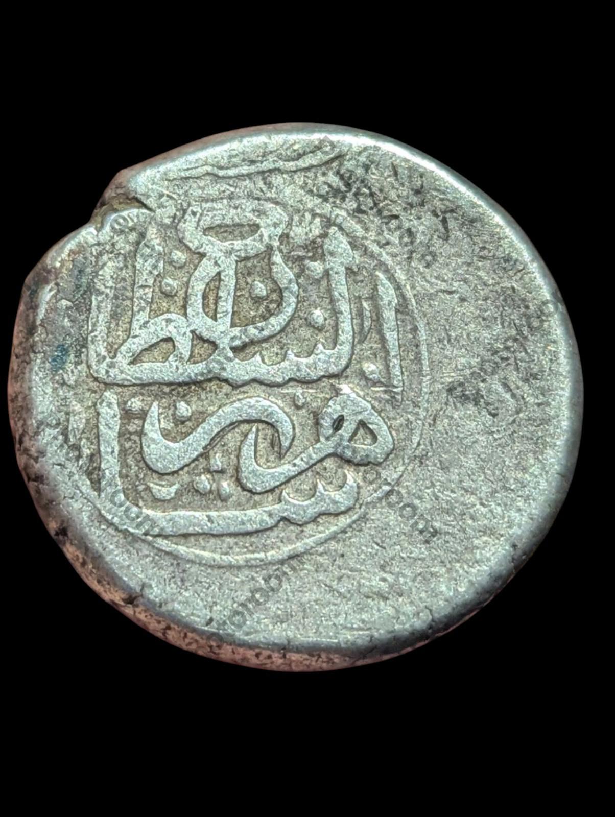 Islamic Ottoman Shahrukh Double Rial MSD Mint Very Rare Afsharid, 21+ Grms#