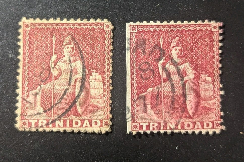 Trinidad - #27 used, cat. $ 80+