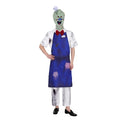Horror Ice Cream Rod Cosplay Costume Ice Cream Monster Blue Apron Set Halloween Horror Character Costume