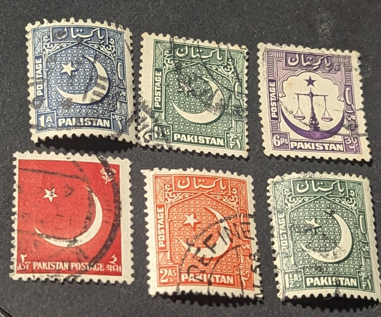 PAKISTAN Collection Of- Star and Crescent