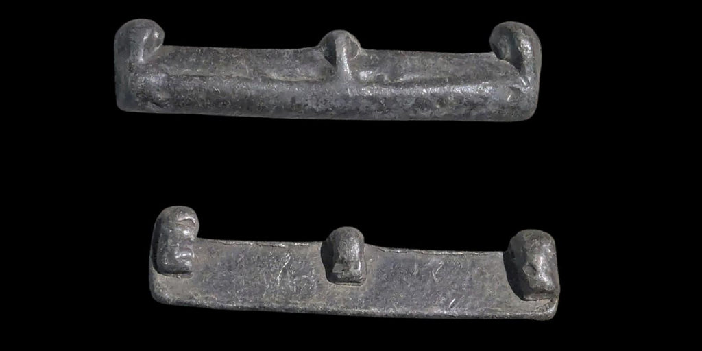 Palembang Sumatra Indonésie pirogue en étain Péninsule malaise bateau en étain Monnaie des années 1100-1700