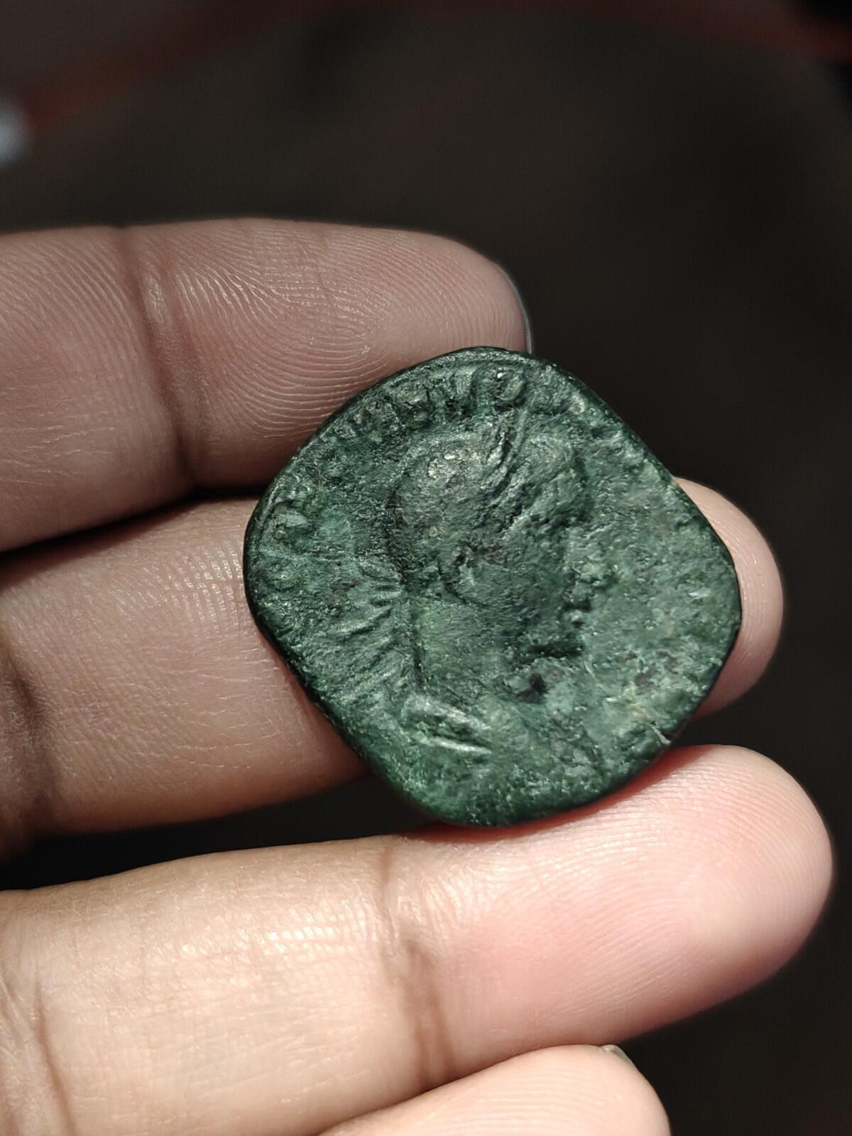 222-235 AD Roman Severus Alexander Sestertius CONCORDIA Ancient Coin