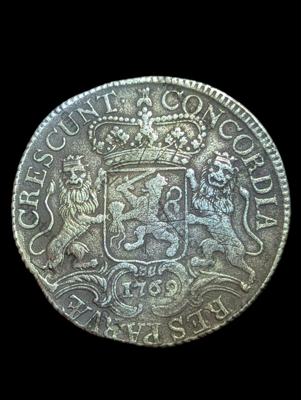 NETHERLANDS. Zeeland Ducaton, 1769 Rare 31.8 G